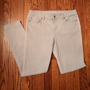 LOFT | Modern Skinny Stone/Light Taupe Jeans